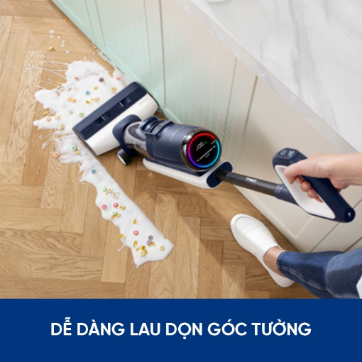 Máy hút bụi lau nhà Tineco Floor One S3 Extreme dọn góc tường