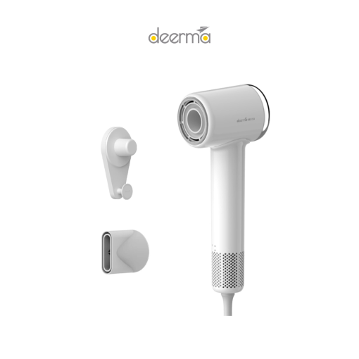Máy sấy tóc tạo ion Deerma CF50W màu trắng