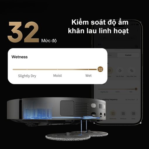Dreame X40 Master - Robot hút bụi lau nhà thông minh - Chính hãng - BH 24 tháng