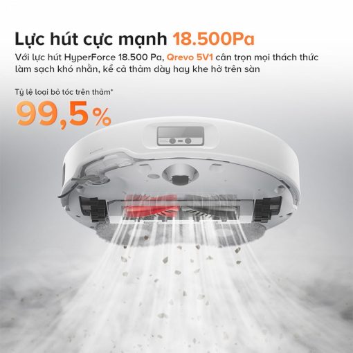 Robot hút bụi lau nhà Roborock Q Revo Edge 5V1 – Bản Quốc Tế