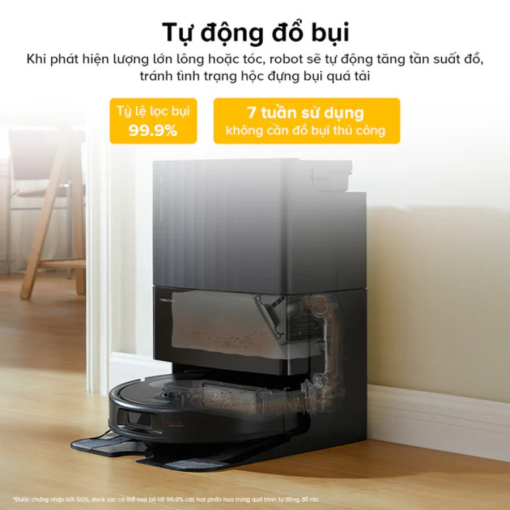 Robot hút bụi lau nhà Roborock QR 798 – Bản Quốc Tế - Chính Hãng