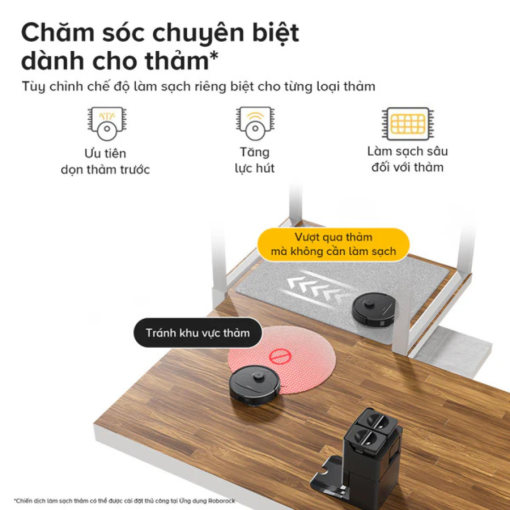 Robot hút bụi lau nhà Roborock QR 798 – Bản Quốc Tế - Chính Hãng