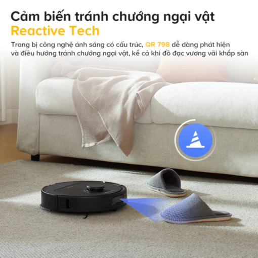 Robot hút bụi lau nhà Roborock QR 798 – Bản Quốc Tế - Chính Hãng