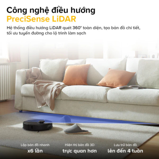Robot hút bụi lau nhà Roborock QR 798 – Bản Quốc Tế - Chính Hãng