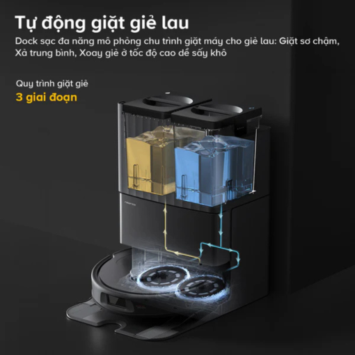 Robot hút bụi lau nhà Roborock QR 798 – Bản Quốc Tế - Chính Hãng